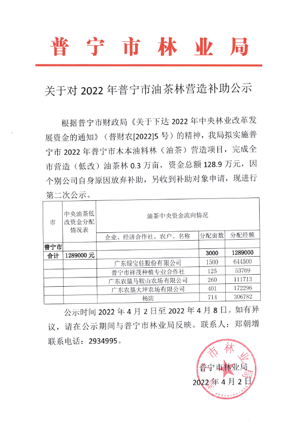 关于对2022年普宁市油茶林营造补助公示.png