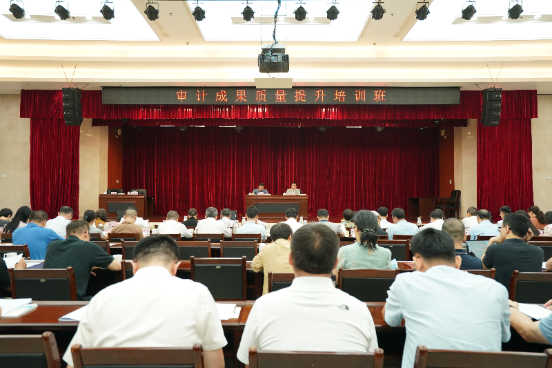 省审计厅举办审计成果质量提升培训班