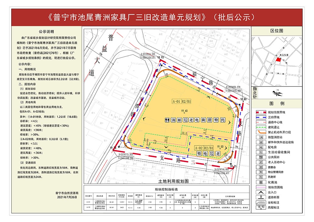 《普宁市池尾青洲家具厂三旧改造单元规划》（批后公示）缩小图素.jpg
